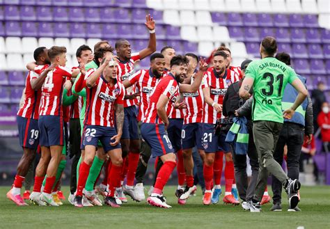 la liga atletico de madrid football